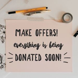Everything must go